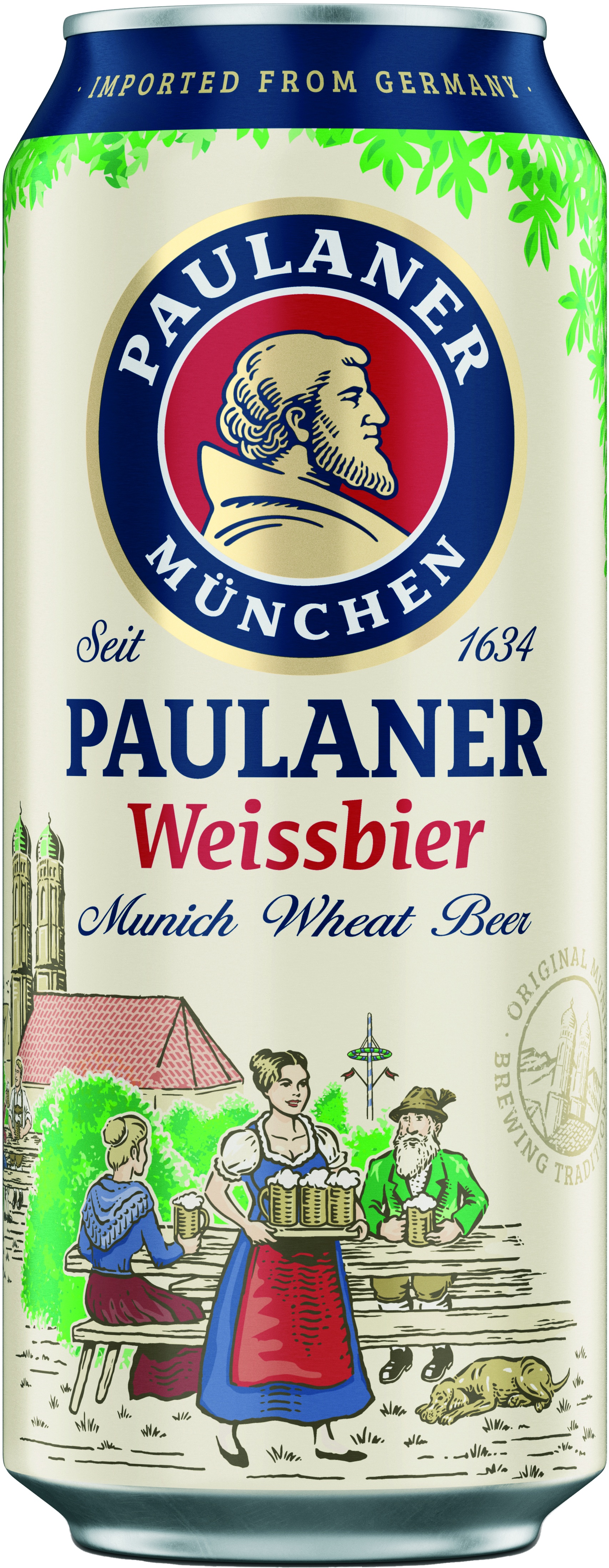 Slika za Pivo pšenično Paulaner limenka 0.5l