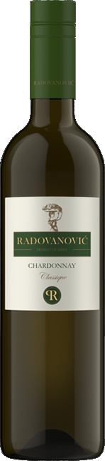 Slika za Vino belo Chardonnay Radovanović 0,75l