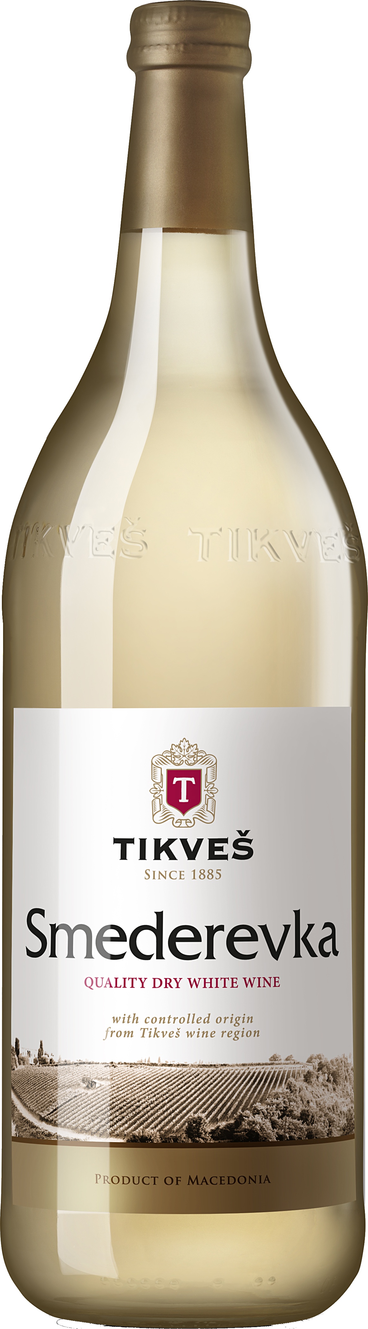 Slika za Vino belo Smederevka Tikveš 0.75l