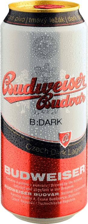 Slika za Pivo tamno Budweiser limenka 0.5l