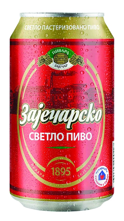 Slika za Pivo svetlo Zaječarsko limenka 0.33l