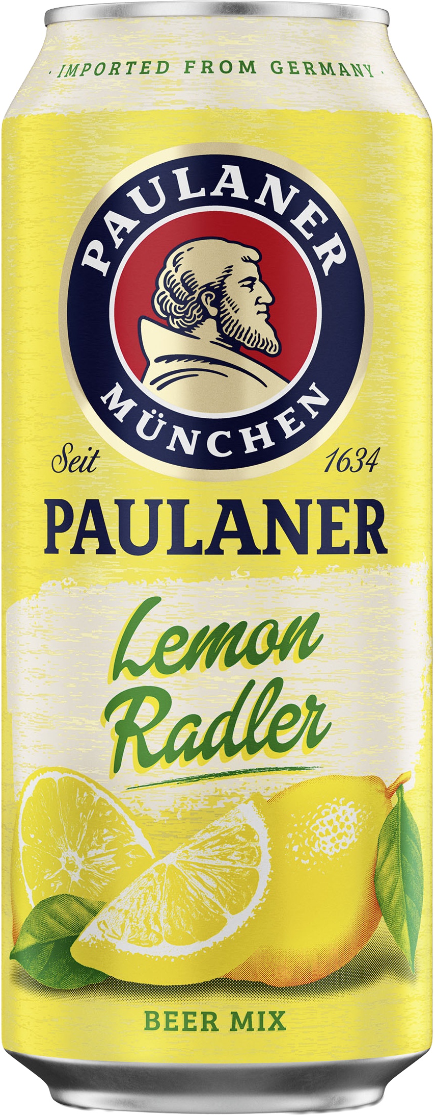 Slika za Pivo limun radler Paulaner limenka 0.5l