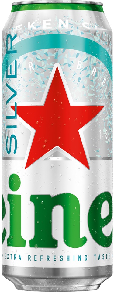 Slika za Pivo svetlo Heineken silver limenka 0.5l