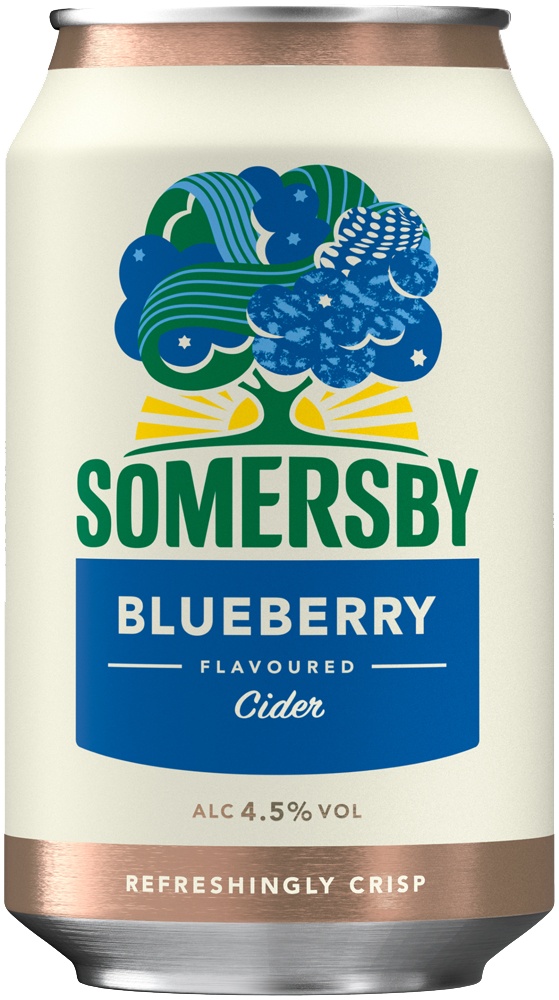 Slika za Cider borovnica Somersby limenka 0.33l