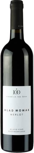 Slika za Vino crveno Merlot Mlad momak 0.75l