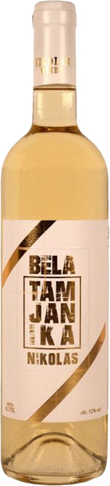 Slika za Vino belo tamjanika Nikolas 0.75l