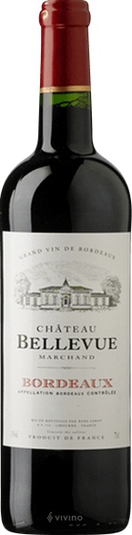 Slika za Vino crveno Chateau Belvue 0.75l