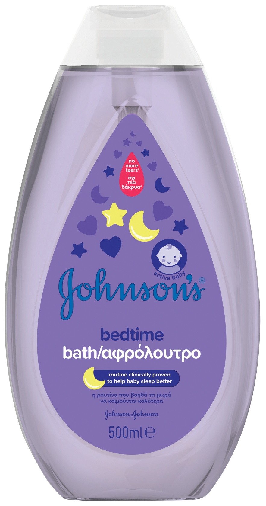 Slika za Kupka za bebe bedtime Johnsons baby 500ml