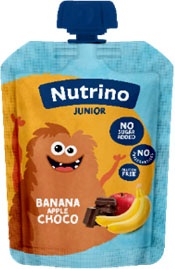 Slika za Pauč banana/jabuka/čokolada Nutrino 180g