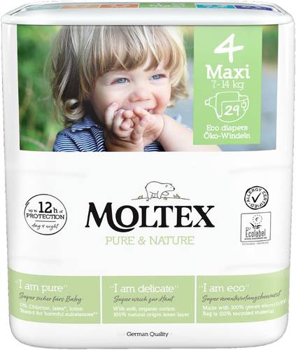 Slika za Pelene za bebe veličina 4, 7-14kg moltex