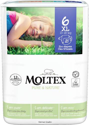 Slika za Pelene za bebe veličina 6, 13-18kg Moltex