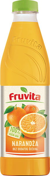 Slika za Sok narandža 100% Fruvita 1,5l