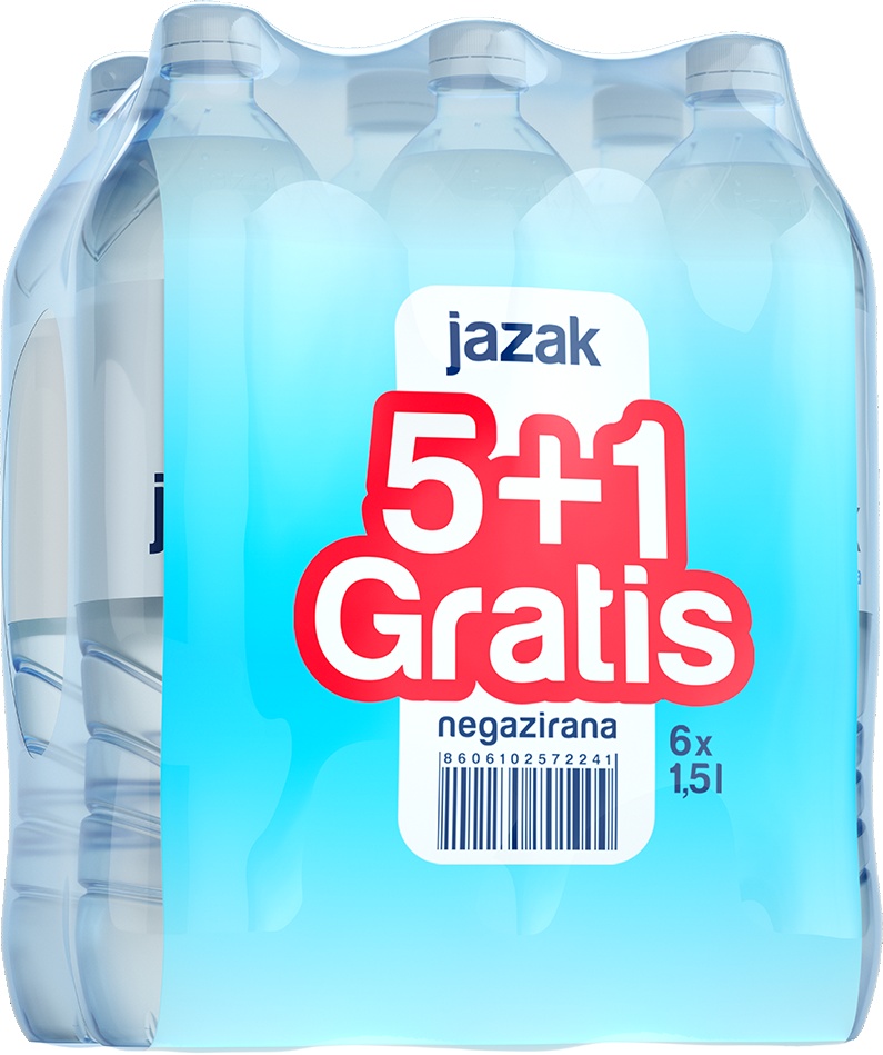 Slika za Voda negazirana Jazak 1.5l 5+1 gratis