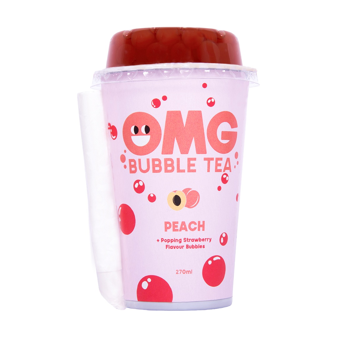 Slika za Bubble tea malina sa borovnica bobicama OMG 0.27l