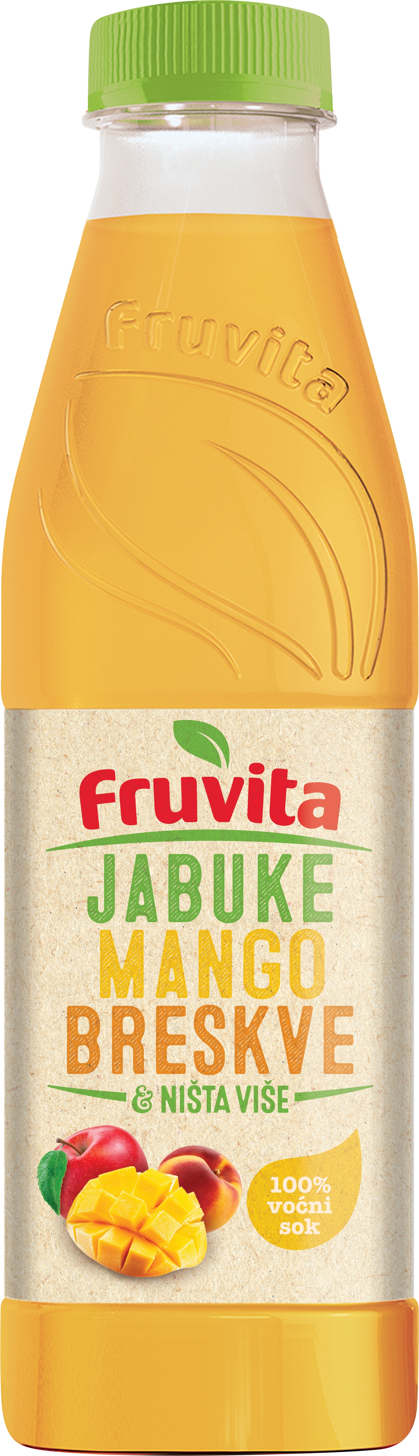 Slika za Sok jabuke, mango, breskve&ništa više Fruvita 0.75l
