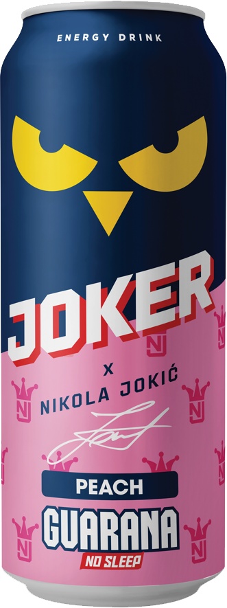 Slika za Energetski napitak breskva Guarana Joker 0.5l