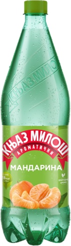 Slika za Voda gazirana mandarina Knjaz Miloš 1.25l