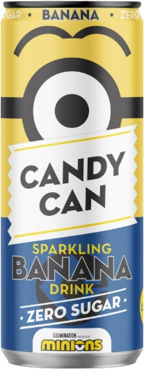 Slika za Sok gazirani minions banana Candy 0.33l