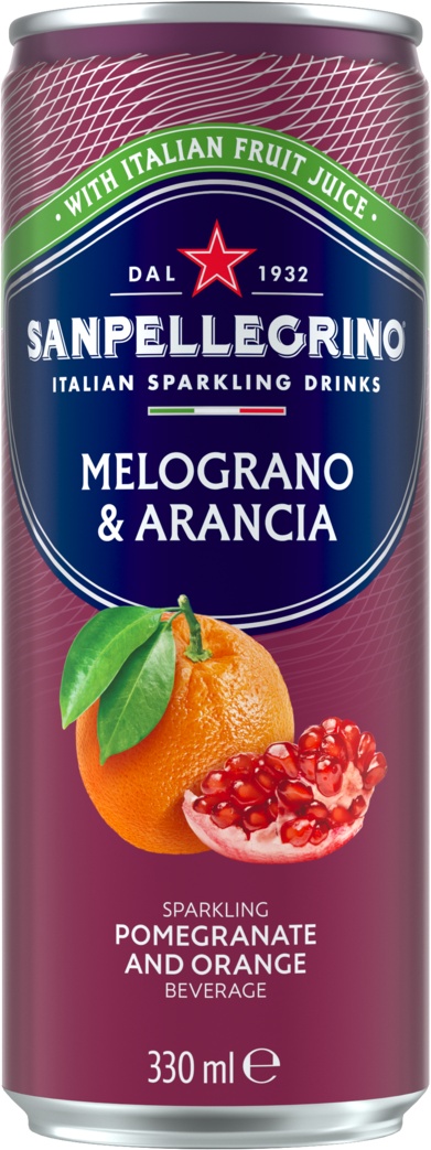 Slika za Sok gazirani melograno arancia San Pellegrino 0.33l