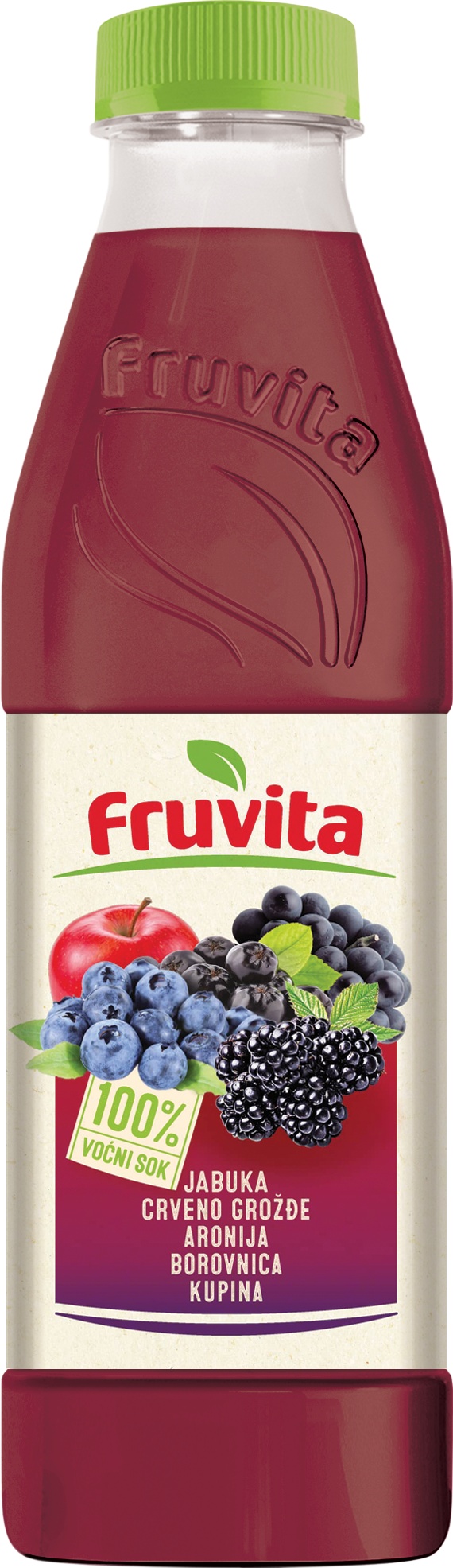 Slika za Sok negazirani 100% crveni mix Fruvita 0.8l