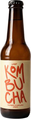 Slika za Kombucha đumbir i kurkuma Livet 0.33l