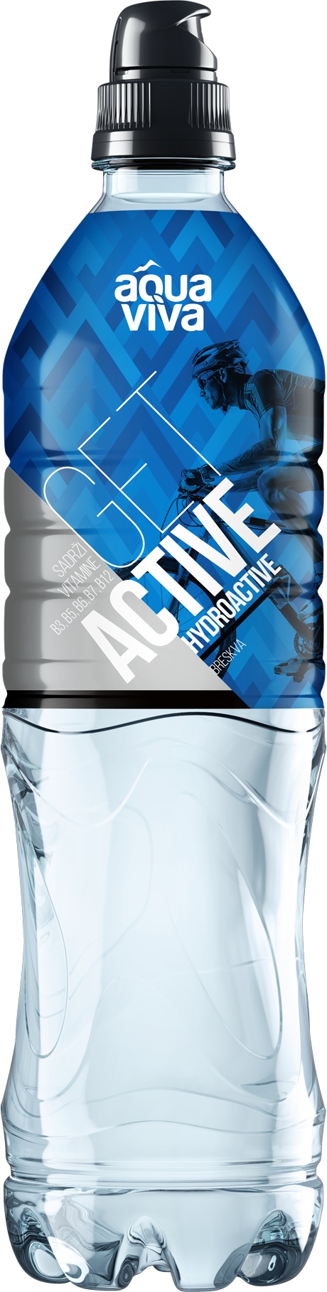 Slika za Voda hydroactive sa ukusom breskve Aqua Viva 0.75l