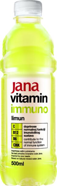 Slika za Voda sa ukusom limuna vitamin immuno Jana 0.5l