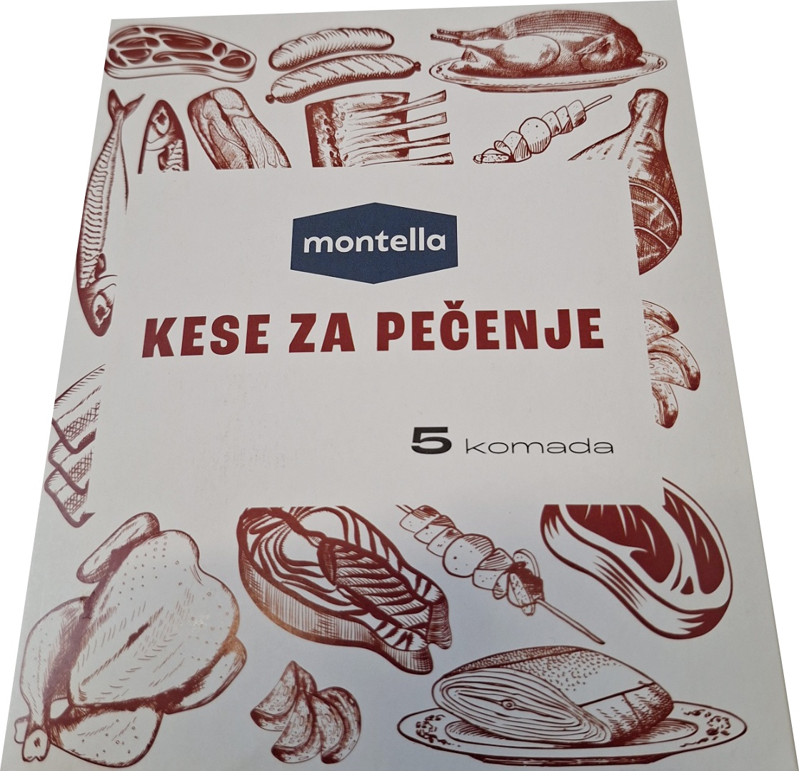 Slika za Termo kese za pečenje 35x43cm Montella 5kom