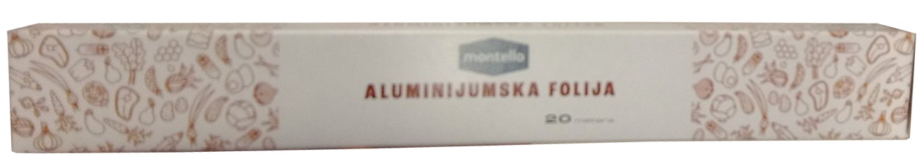 Slika za Aluminijumska folija Montella 20m