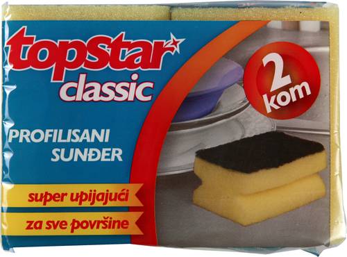 Slika za Sunđer abrazivni classic Top star 2kom