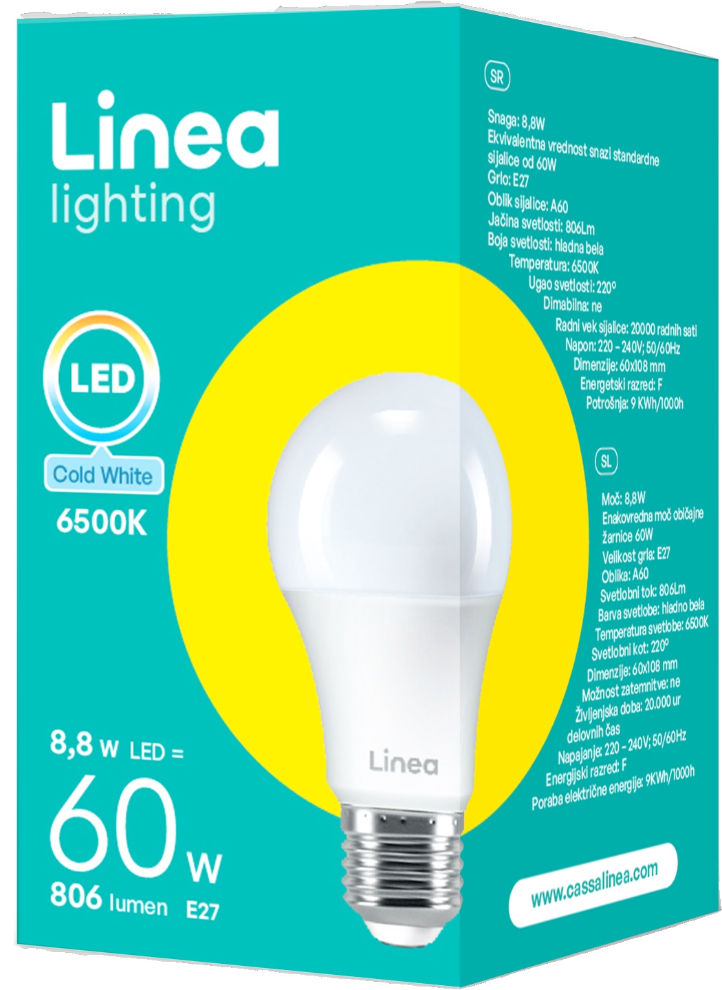 Slika za Sijalica led 60w Linea