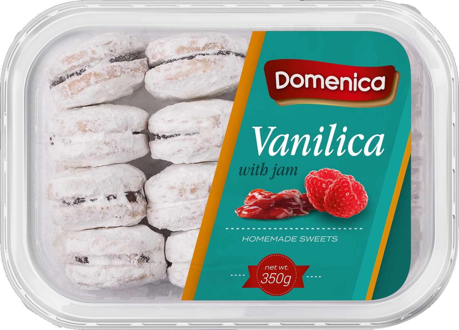 Slika za Kolač vanilica sa džemom Domenica 350g