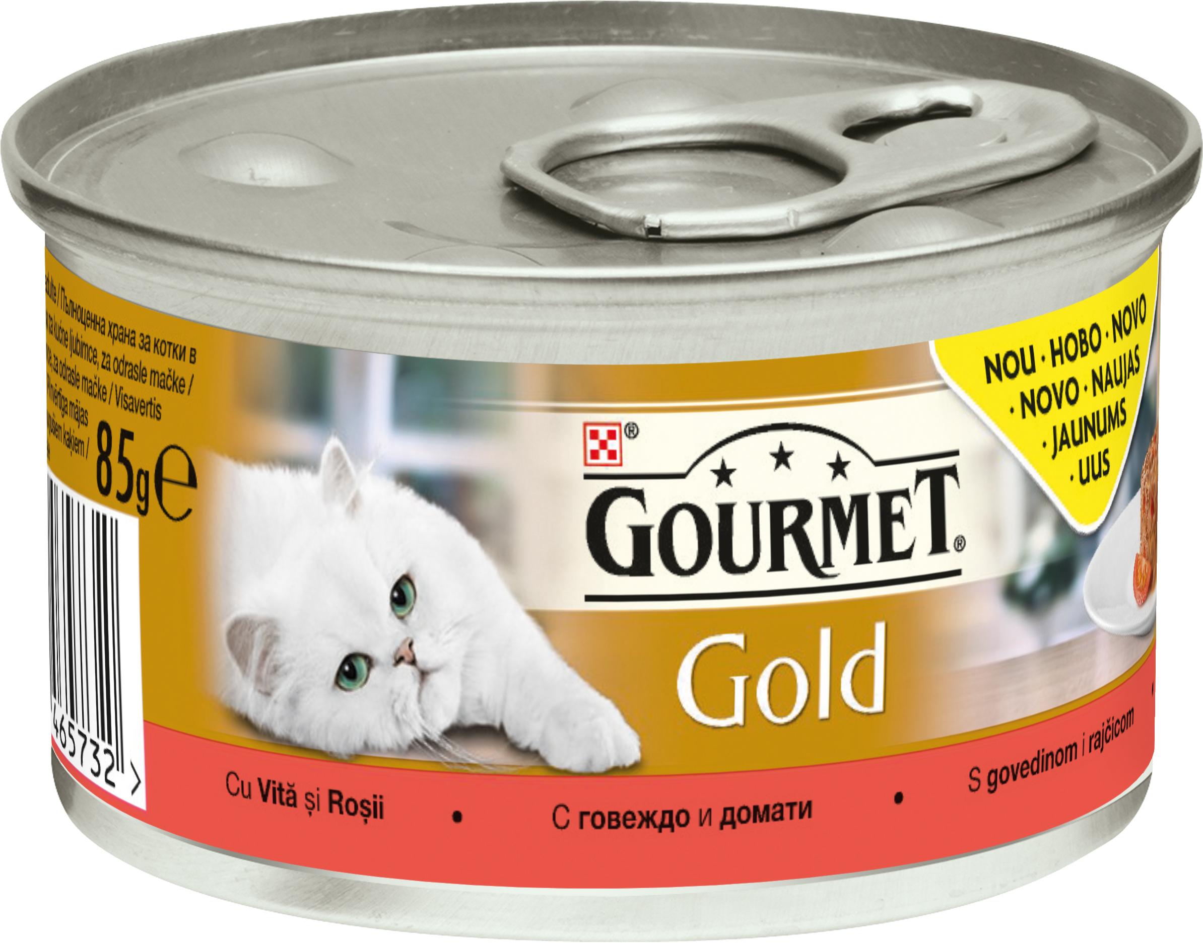 Slika za Hrana za mačke Gourmet Gold savory cake govedina 85g