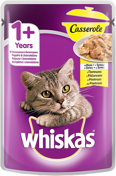 Slika za Hrana za mačke piletina Whiskas 85g