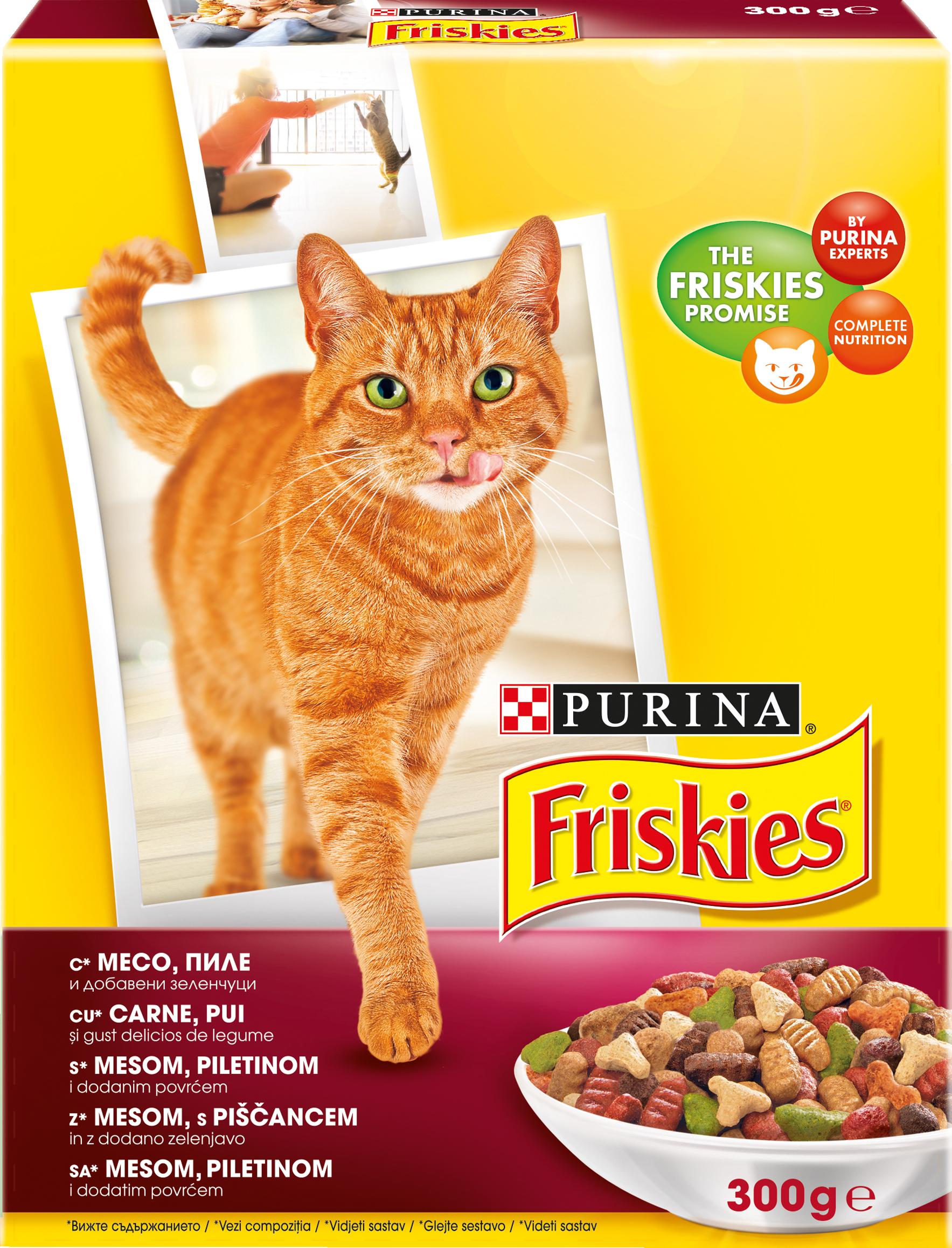 Slika za Granule za mačke Friskies meso 300g