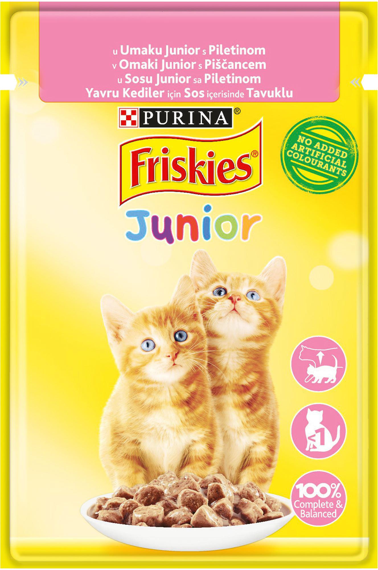 Slika za Hrana za mačke preliv junior Friskies 85g