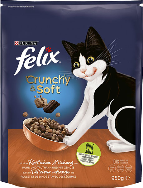 Slika za Hrana za mačke u granulama Felix piletina 950g