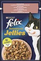 Slika za Hrana za mačke sensation losos Felix 85g