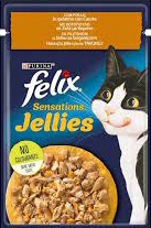 Slika za Hrana za mačke sensation piletina Felix 85g
