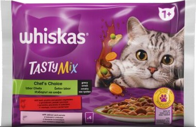 Slika za Hrana za mačke izbor šefa Whiskas 4x85g