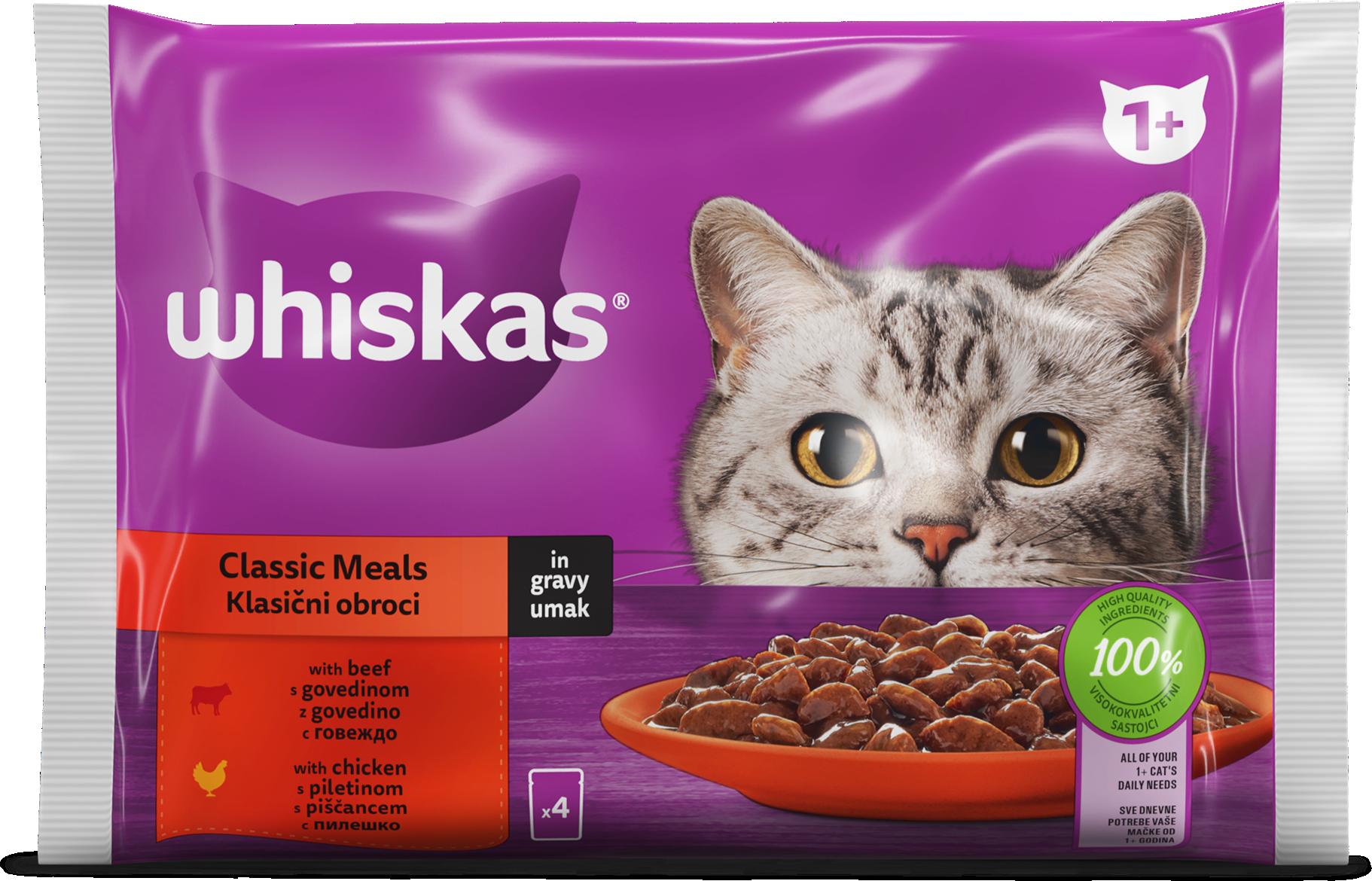 Slika za Hrana za mačke izabrani obroci Whiskas 4x85g