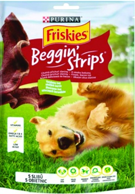 Slika za Poslastica za pse beggin' strips Friskies 120g