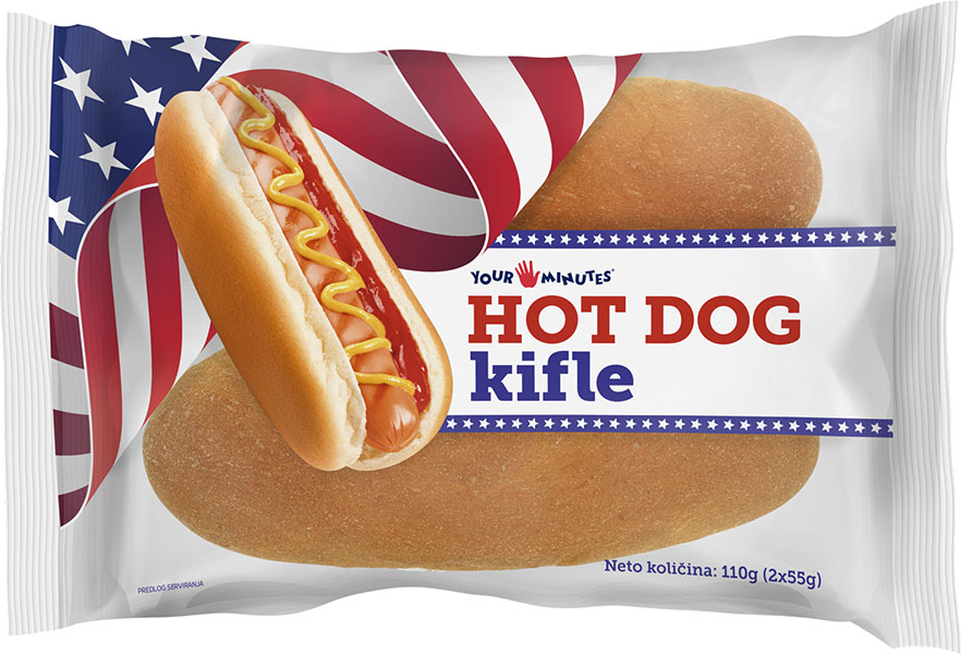 Slika za Kifle hot dog 2x55g