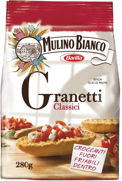 Slika za Prepečen hleb granetti classici Mulino Bianco 280g