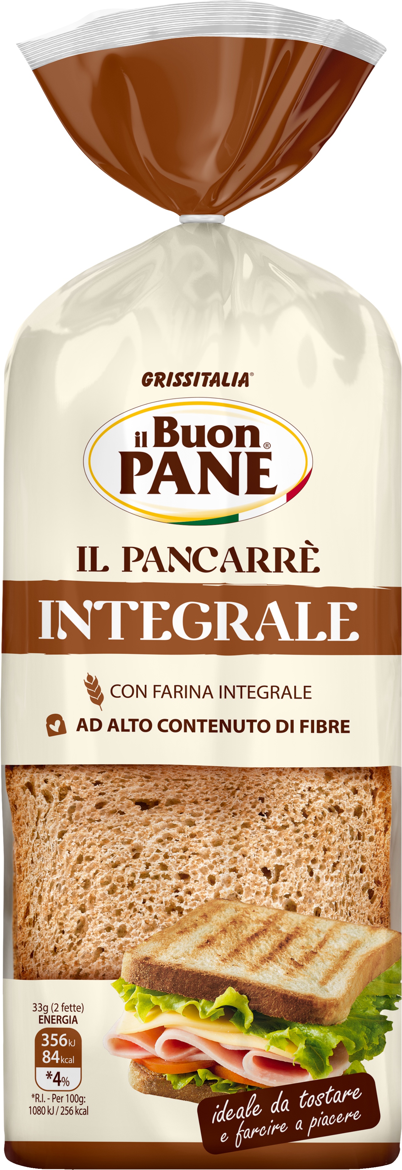 Slika za Tost hleb integralni Pancare Buon Pane 330g