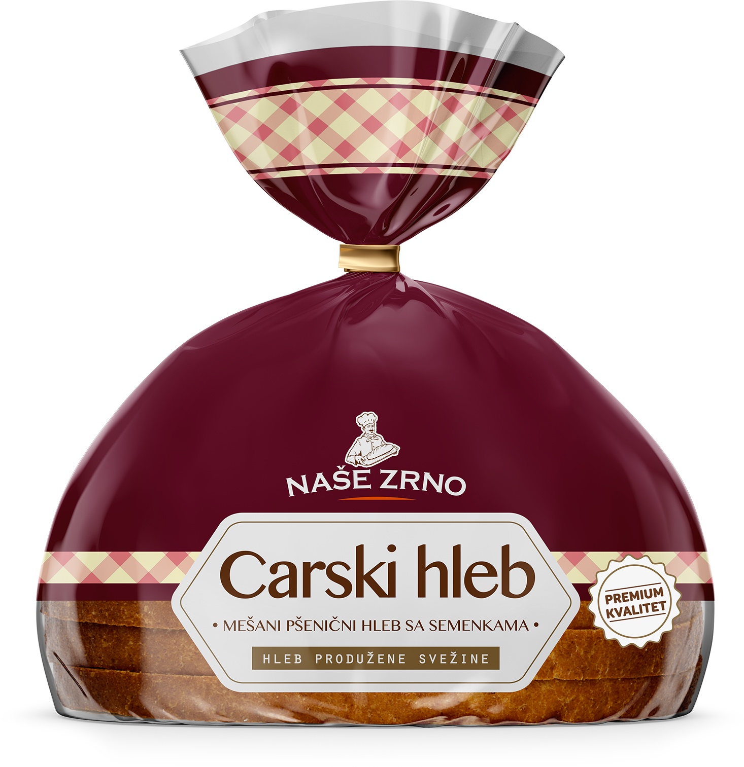 Slika za Hleb Carski Naše zrno 300g