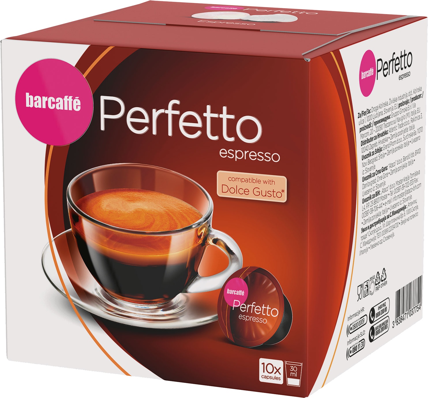 Slika za Kafa espresso Perfetto kapsule 70g