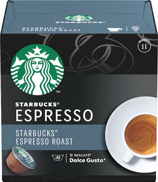 Slika za Kafa Starbucks dark espresso 12 kapsula 66g