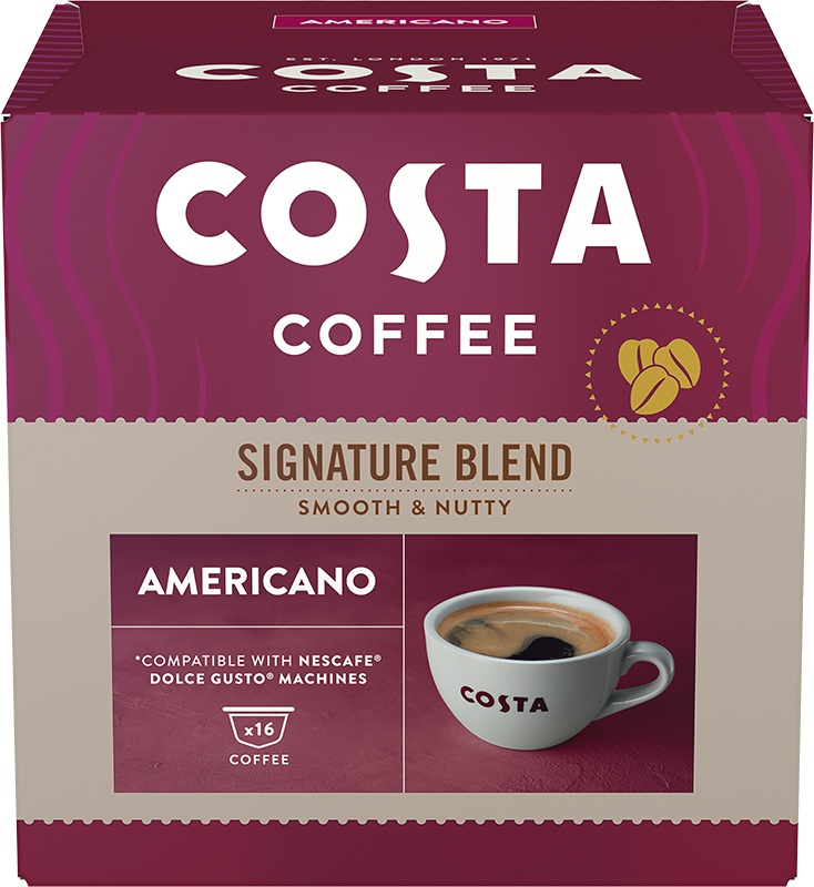 Slika za Kafa u kapsulama signature bland Americano Costa Coffee 170g