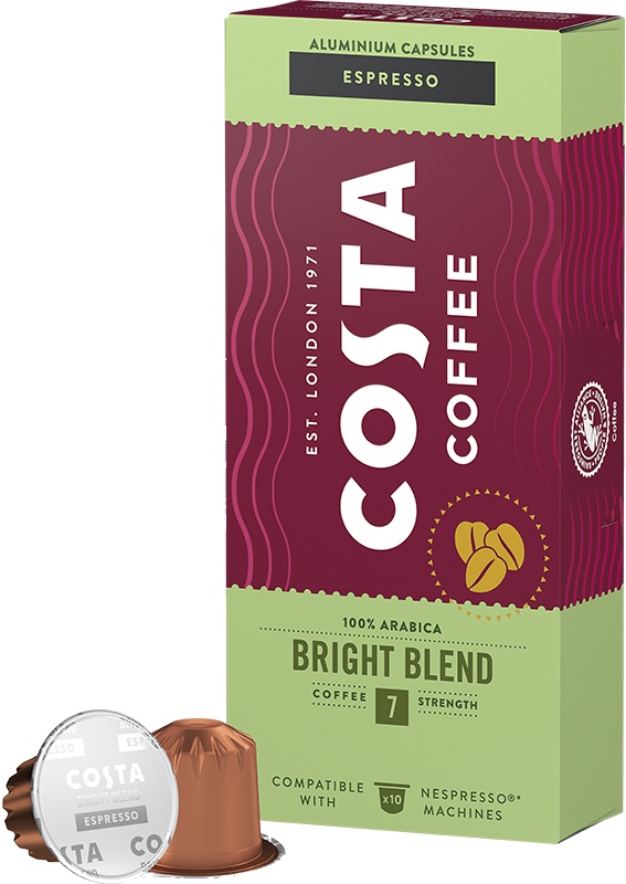 Slika za Kafa u kapsulama bright blend Costa Coffee 57g